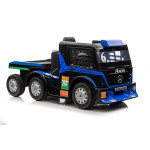 Elektrický Kamión s prívesom Mercedes XMX622B LCD námornícka modrá 